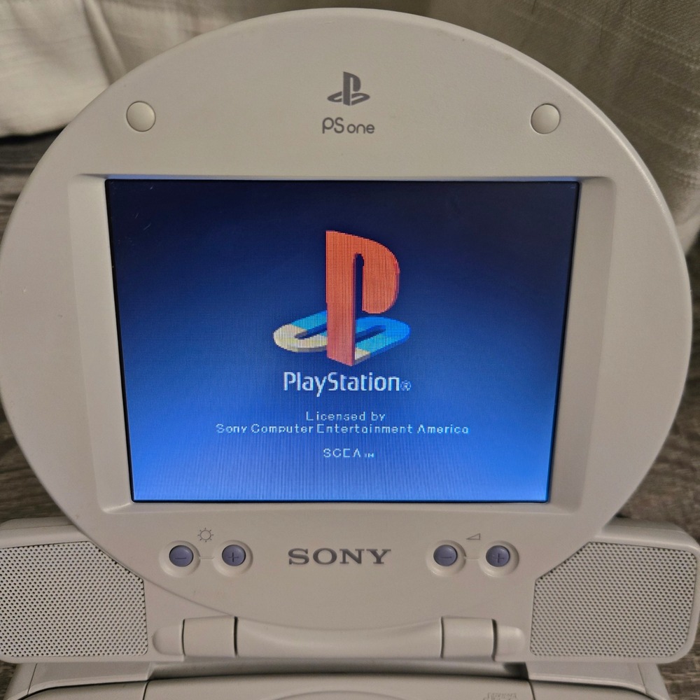 Sony PS One Console with LCD Screen SCPH-101 SCPH-131 PlayStation Retro Gaming